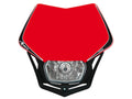 RACETECH (RTECH) LAMPA PRZEDNIA V-FACE KOLOR CZERWONY/CZARNY HUSQVARNA