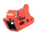 RACETECH (RTECH) PROWADNICA ŁAŃCUCHA KTM SX/SXF/XC-F 125/250/350/450 '07-'23, EXC/EXC-F/XC-W 125/250/300/350/450/500 '08-'23 MONOBLOCK R2.0 WORX Z WYMIENNYM WKŁADEM KOLOR POMARAŃCZOWY