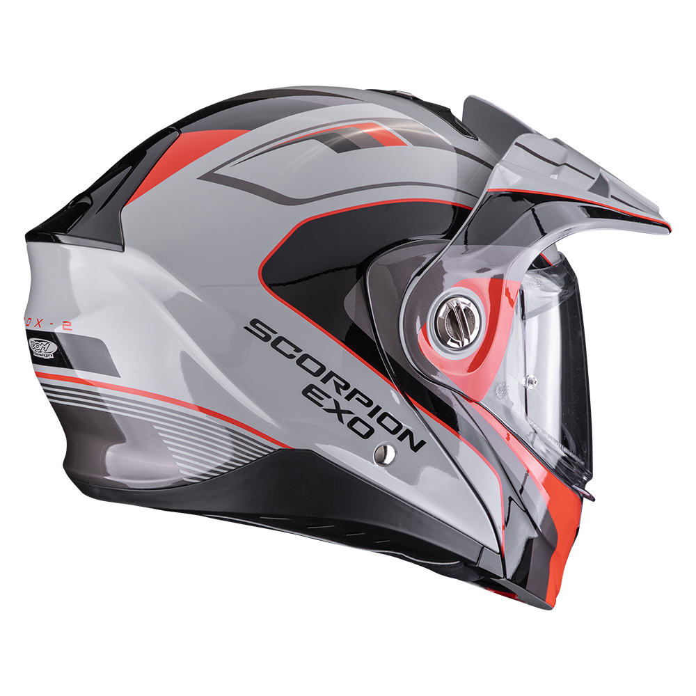 SCORPION KASK ADX-2 KAMPS GREY-RED