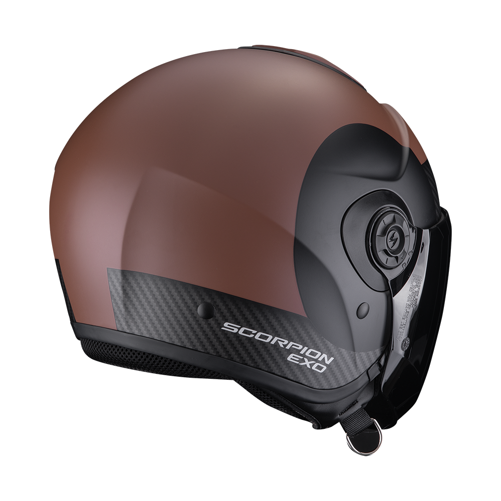 SCORPION KASK EXO-CITY II SHEER MATT BROWN-BK