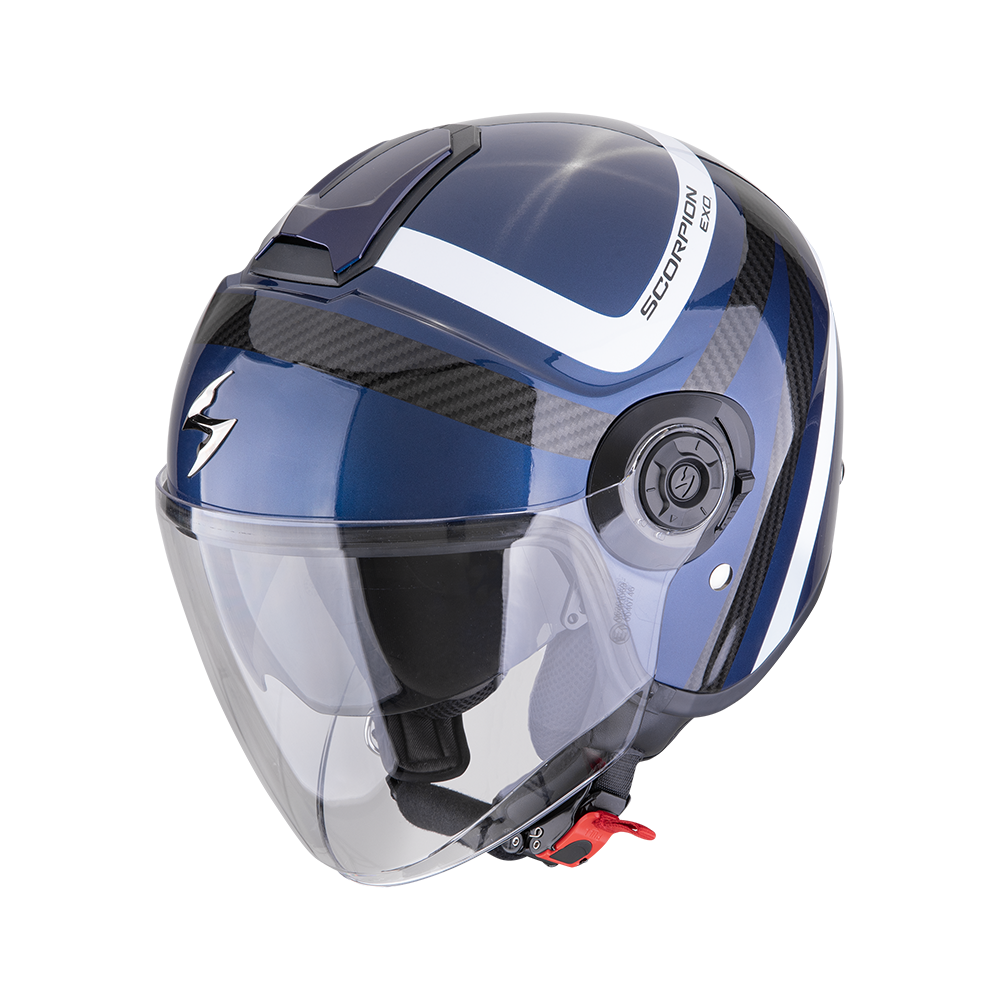 SCORPION KASK EXO-CITY II RIVA BLUE-BLACK