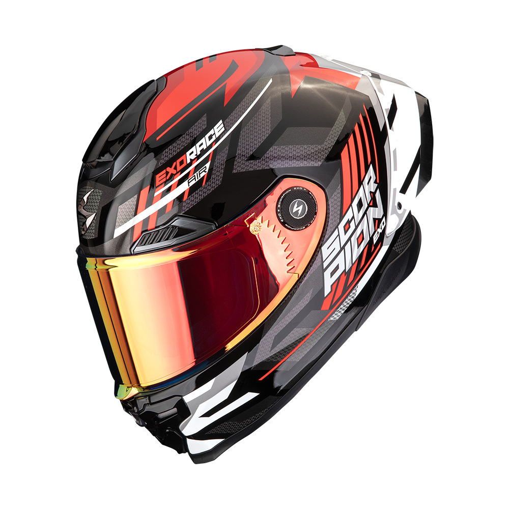 SCORPION KASK EXO-RACE AIR KOBRA BLACK-RED