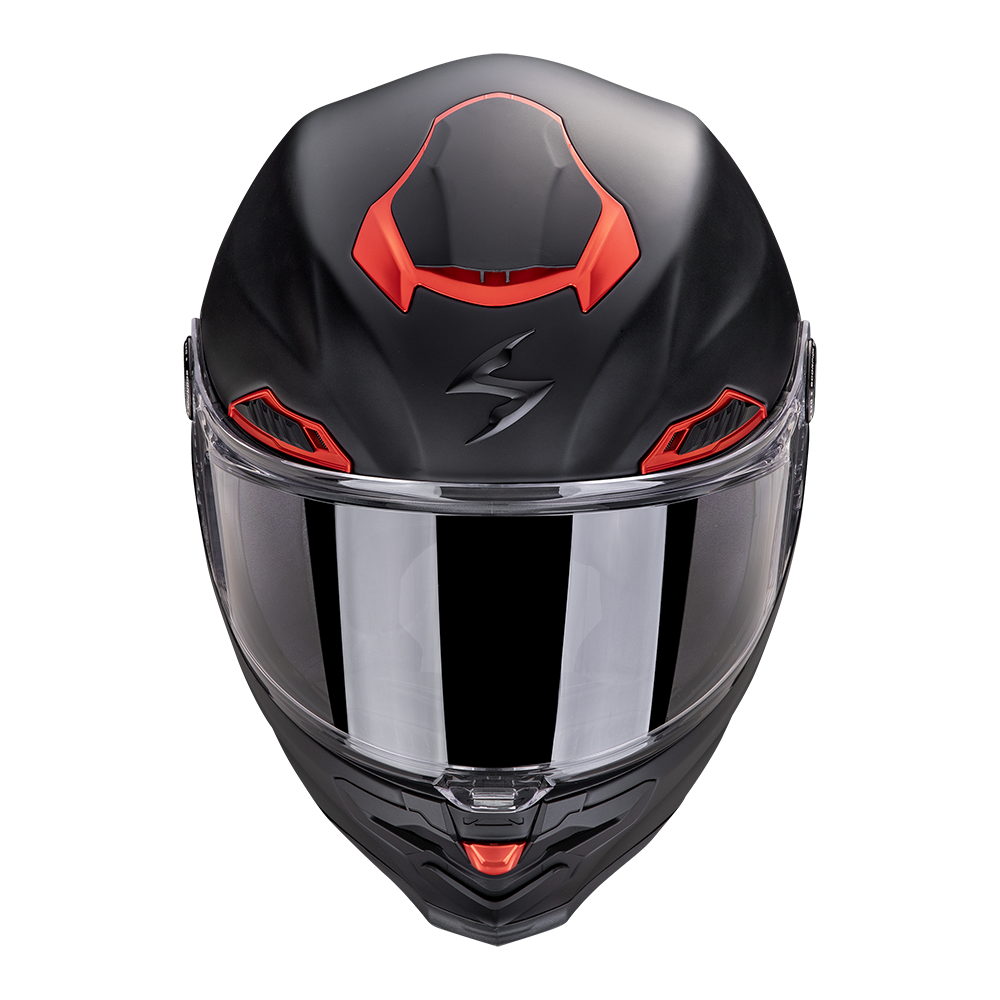 SCORPION KASK EXO-RACE AIR MATT-BLACK-RED