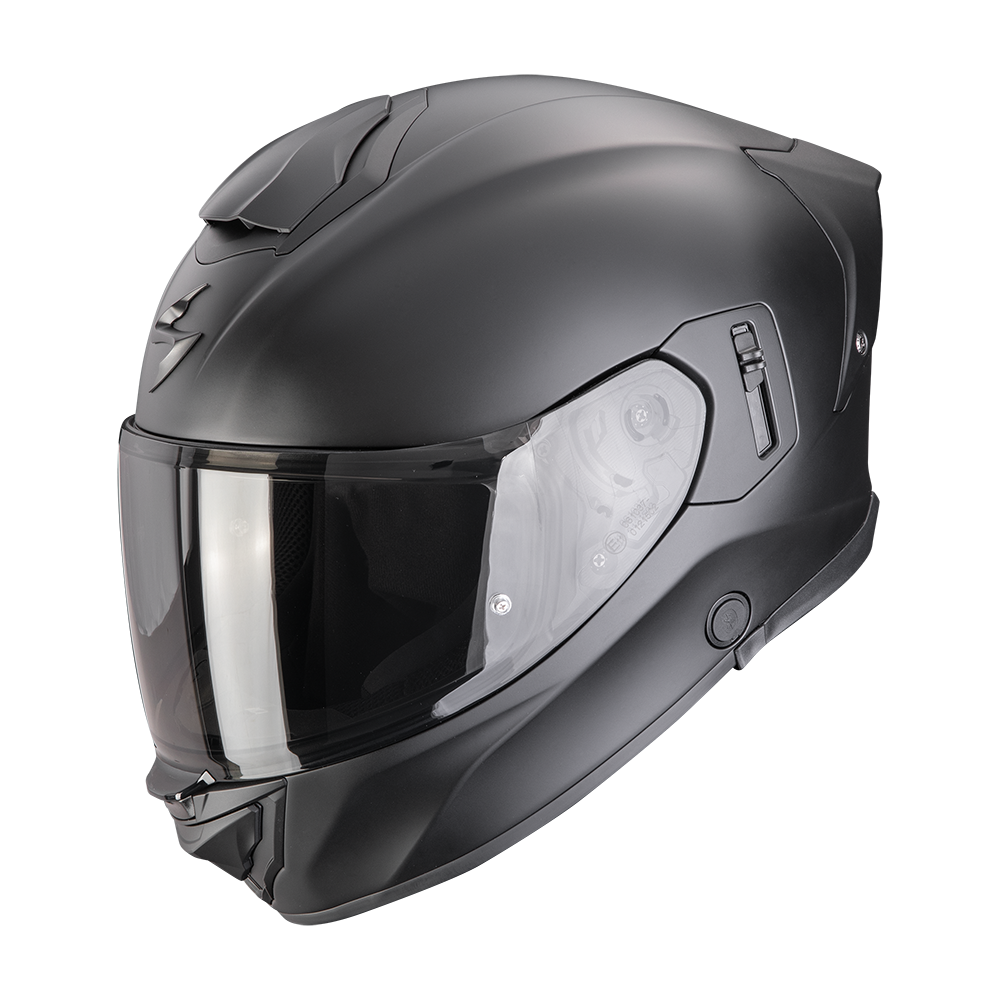 SCORPION KASK EXO-530 I SOLID MATT BLACK (LED)