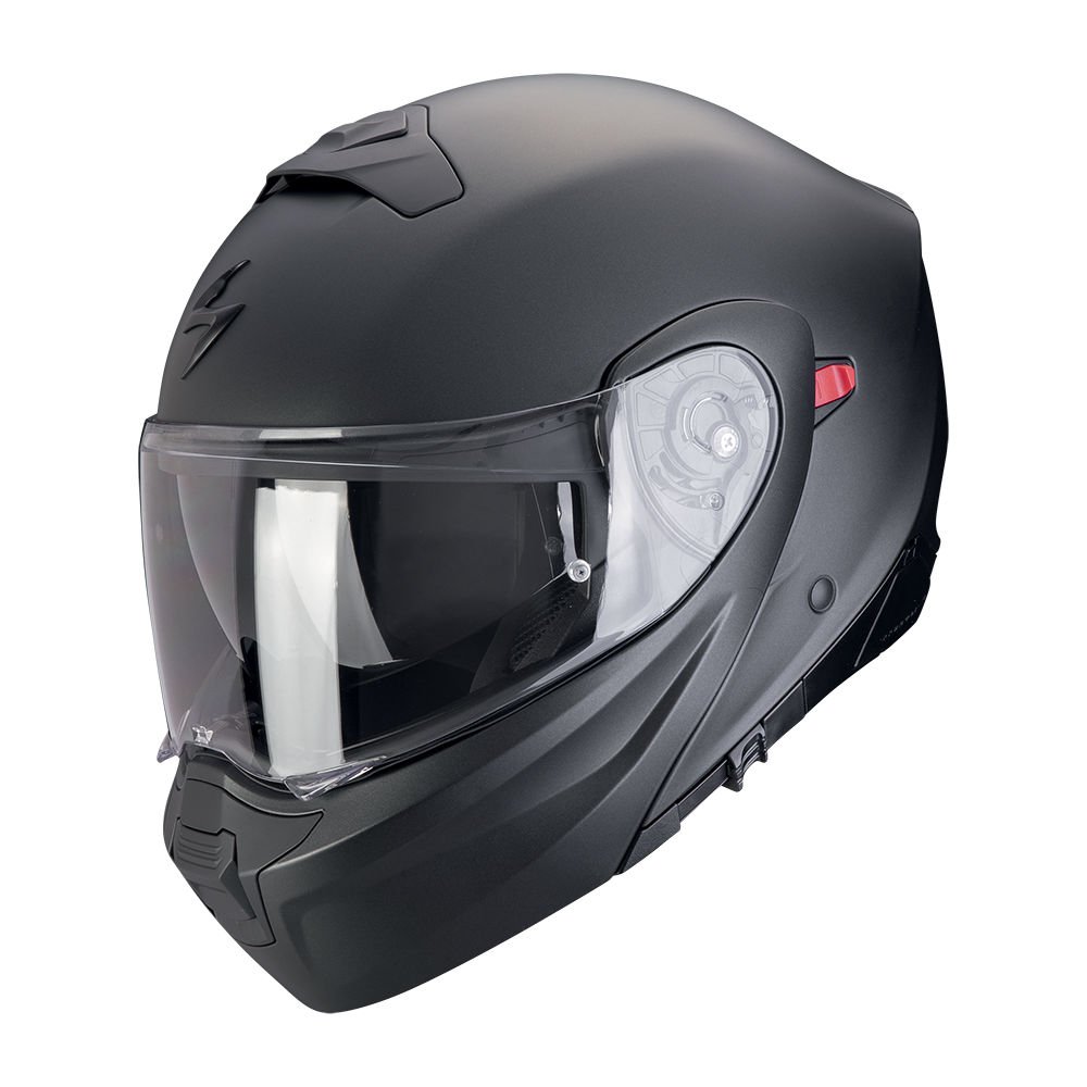 SCORPION KASK EXO-930 SOLID MATT PEARL BLACK