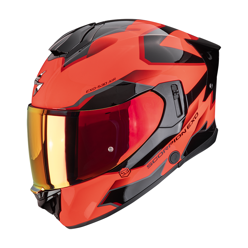 SCORPION KASK EXO-530 AIR CLIP RED-BLACK