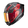 SCORPION KASK EXO-1500 CARBON AIR PLATTED BK-RD