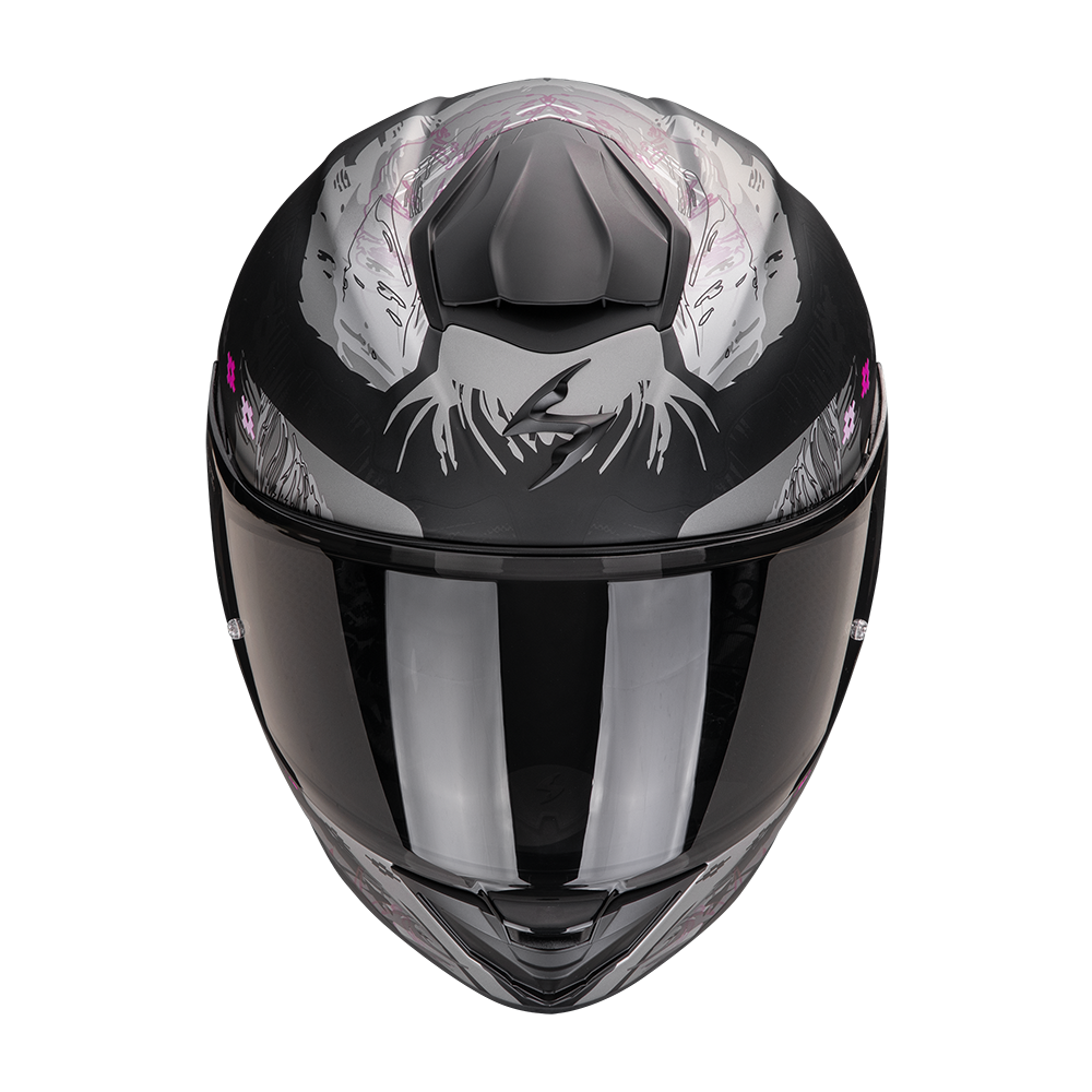 SCORPION KASK EXO-530 AIR HADJI MATT BLACK-PINK