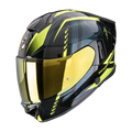 SCORPION KASK EXO-530 AIR THERAS BLACK-NEON YEL