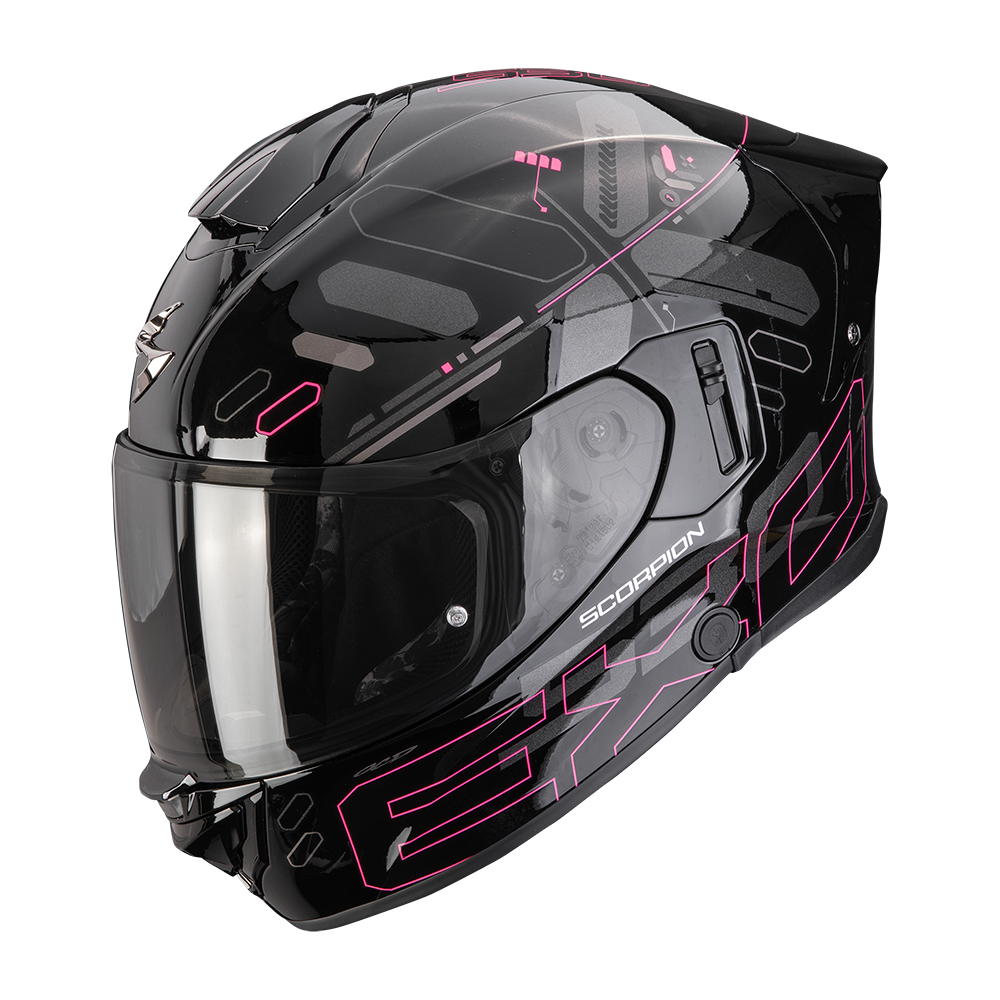 SCORPION KASK EXO-530 AIR FOND BLACK-PINK