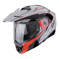 SCORPION KASK ADX-2 KAMPS GREY-RED
