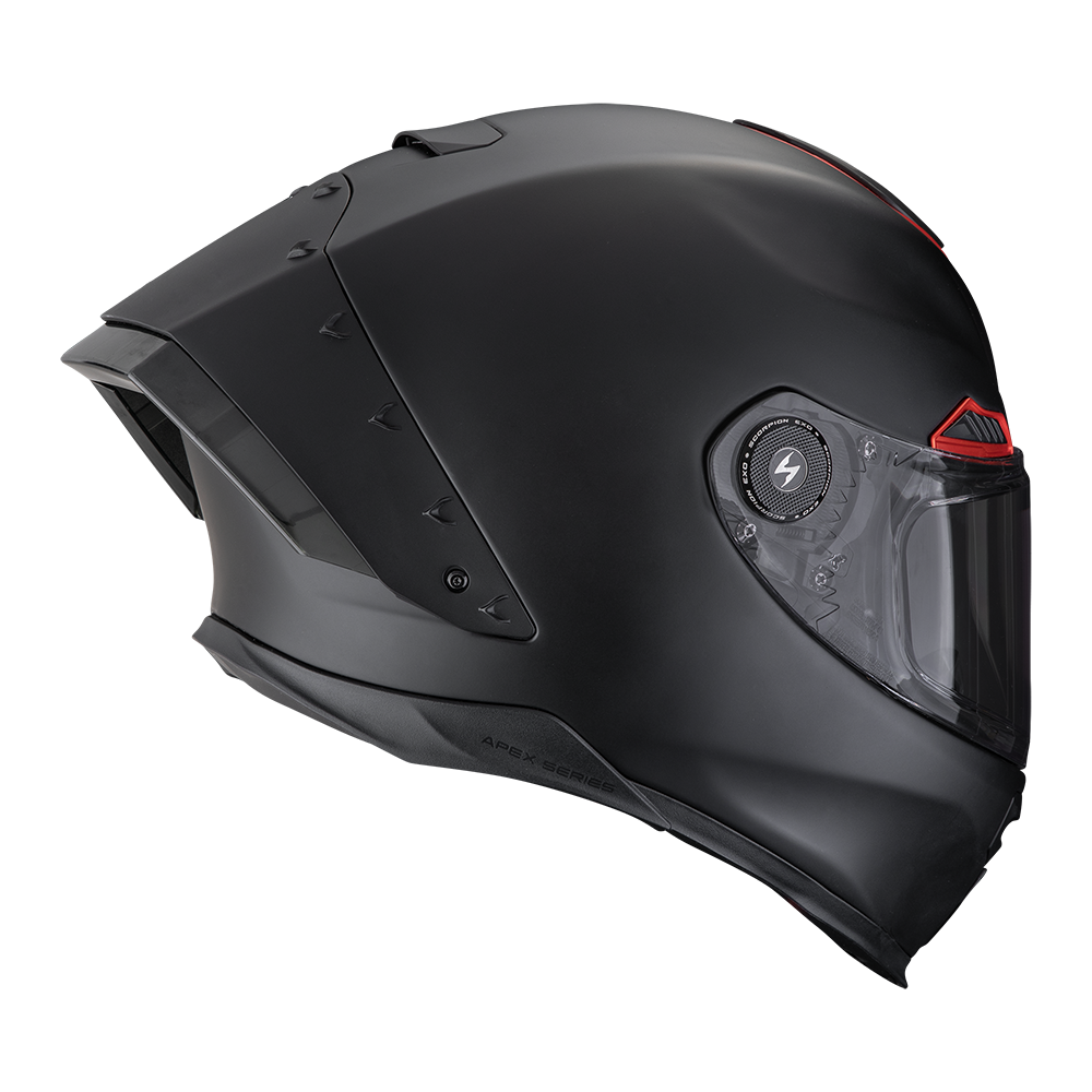 SCORPION KASK EXO-RACE AIR MATT BLACK-RED