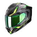 SCORPION KASK EXO-1500 AIR SLEEK BLACK-GREEN