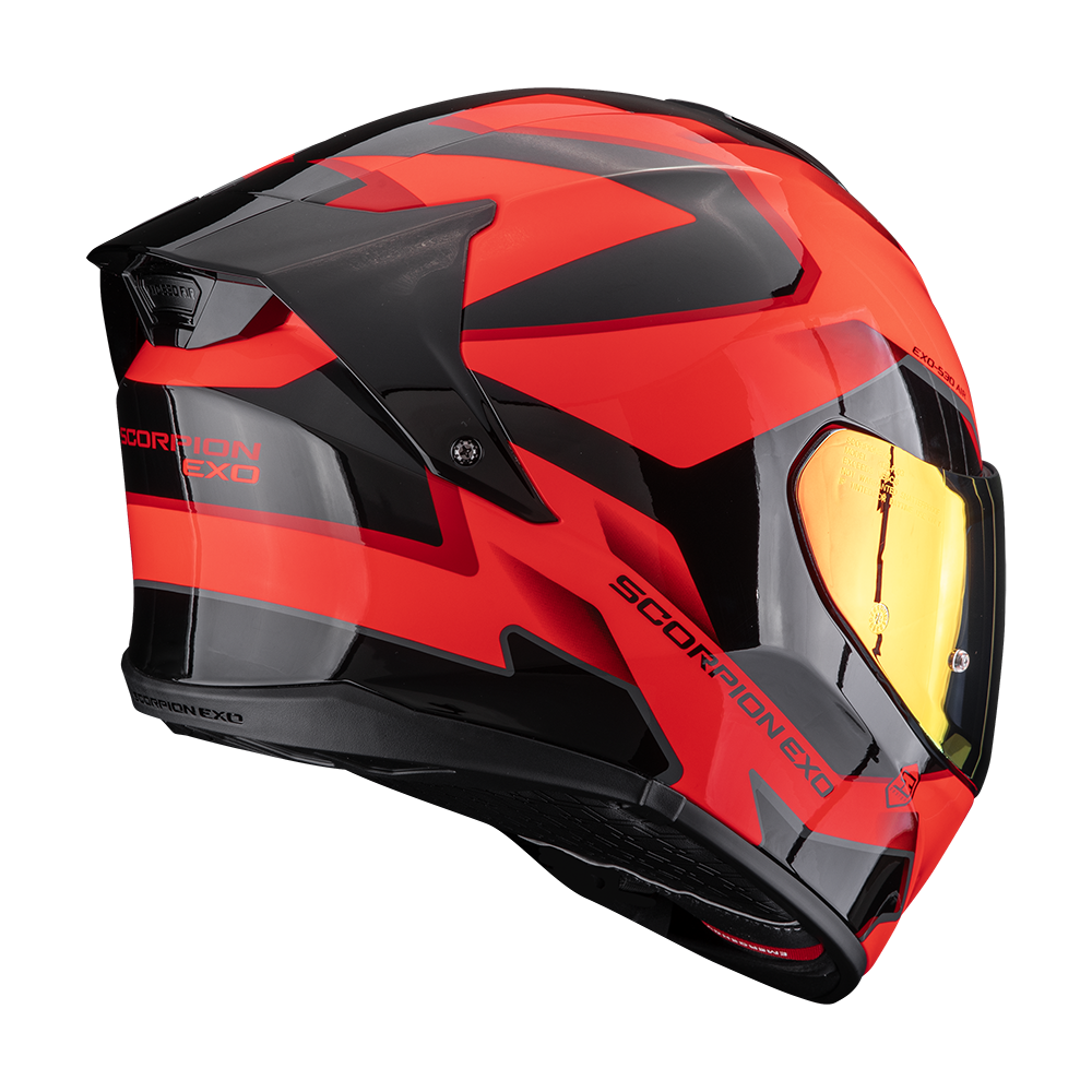 SCORPION KASK EXO-530 AIR CLIP RED-BLACK