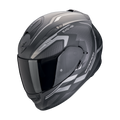 SCORPION KASK EXO-491 KRIPTA MAT BLACK-SILVER