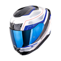 SCORPION KASK EXO-391 LEO WHITE-BLUE