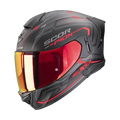 SCORPION KASK EXO-530 AIR SLOPE MATT BK-RD