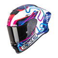 SCORPION KASK EXO-R1 II AIR CORNERING WH-BL-PINK