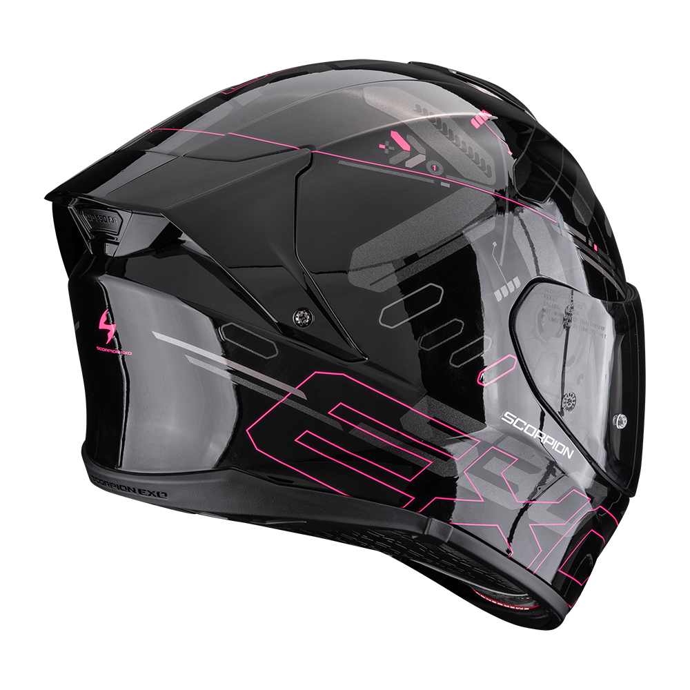 SCORPION KASK EXO-530 AIR FOND BLACK-PINK