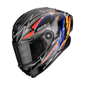 SCORPION KASK EXO-RACE AIR MOVE ON BK-BL-ORANGE