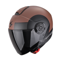 SCORPION KASK EXO-CITY II SHEER MATT BROWN-BK