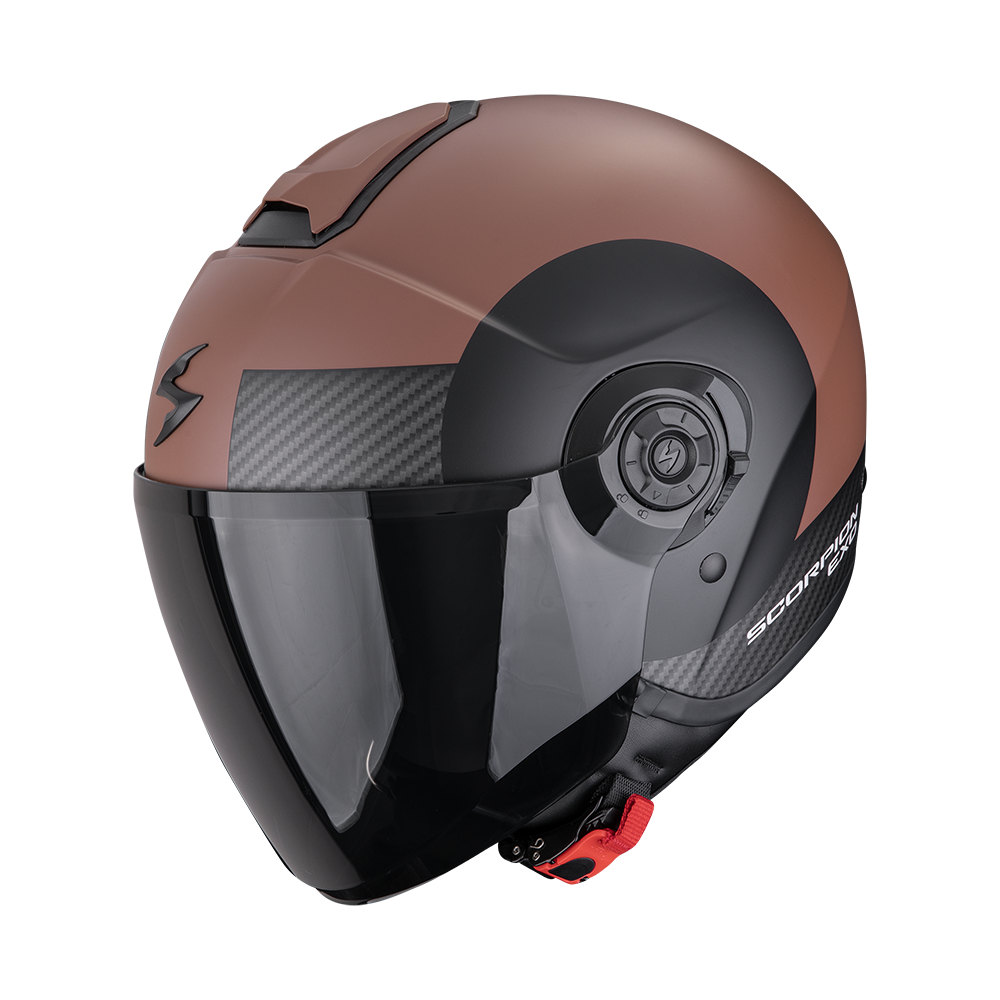 SCORPION KASK EXO-CITY II SHEER MATT BROWN-BK