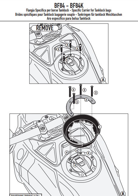 KAPPA MOCOWANIE TANKLOCK BMW R 1300GS 2024 – zdjęcie 2