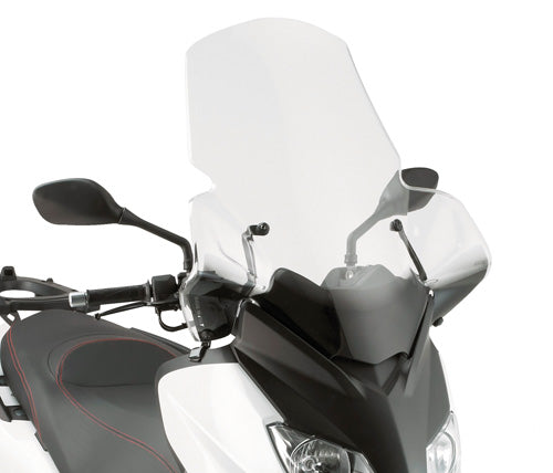 KAPPA SZYBA YAMAHA X-MAX 125-250 (10-13), MBK Skycruiser 125 (10-12) 73,5 X 63 CM PRZEZROCZYSTA - POTRZEBNE MOCOWANIE D446KITK – zdjęcie 2