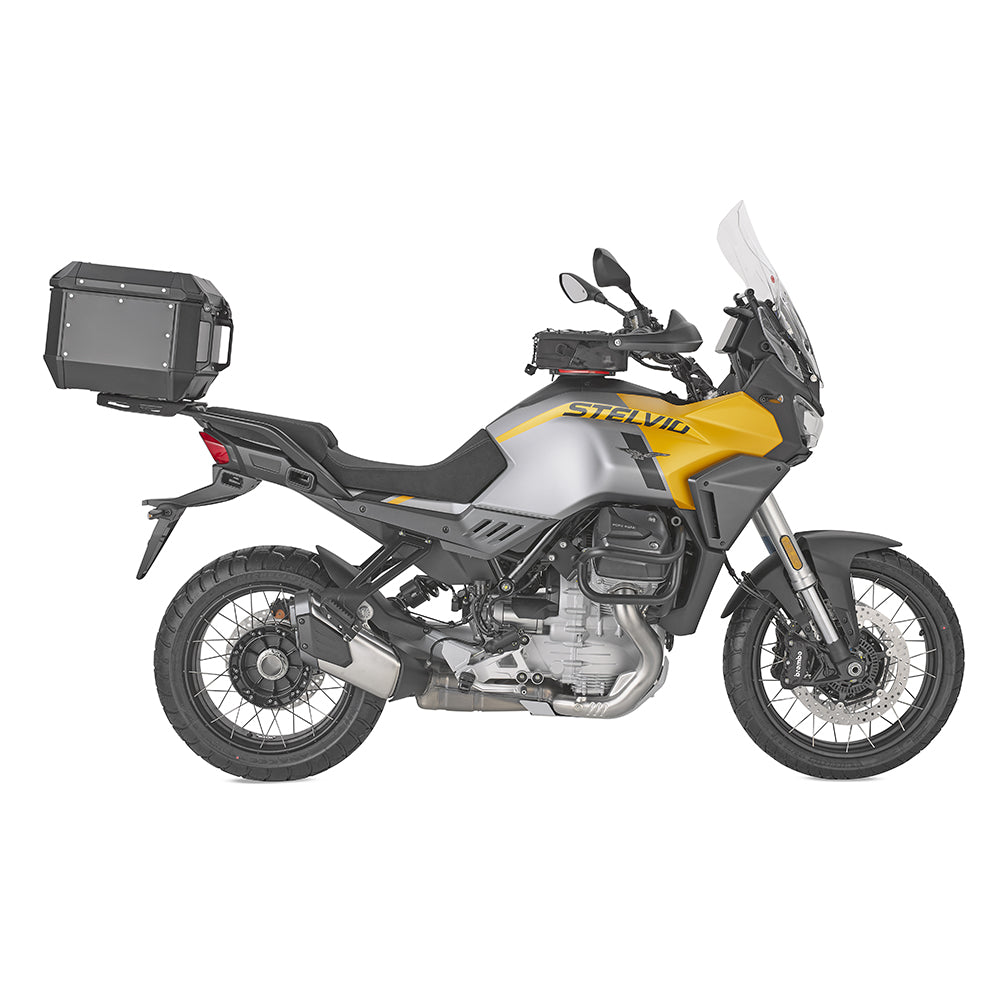 KAPPA GMOLE OSŁONY SILNIKA MOTO GUZZI STELVIO 1000 '24-'25, CZARNE – zdjęcie 2