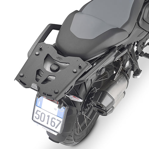 KAPPA STELAŻ (PŁYTA ALUMINIOWA) KUFRA CENTRALNEGO MONOKEY BMW R 1300 GS '24-'25 R 13000 GS ADVENTURE '25 c 400 GT '25 KOLOR CZARNY – zdjęcie 2