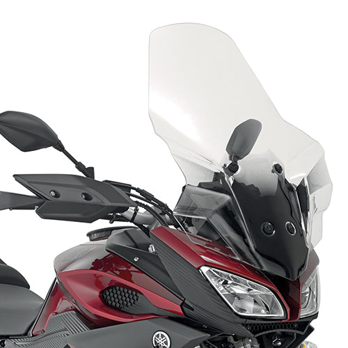 KAPPA SZYBA YAMAHA MT 09 850 TRACER '15-'17 (69X50CM) PRZEZROCZYSTA - POTRZEBNE MOCOWANIE D2122KITK – zdjęcie 2