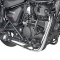 KAPPA GMOLE OSŁONY SILNIKA ROYAL ENFIELD METEOR 350 '21-'26 CZARNE