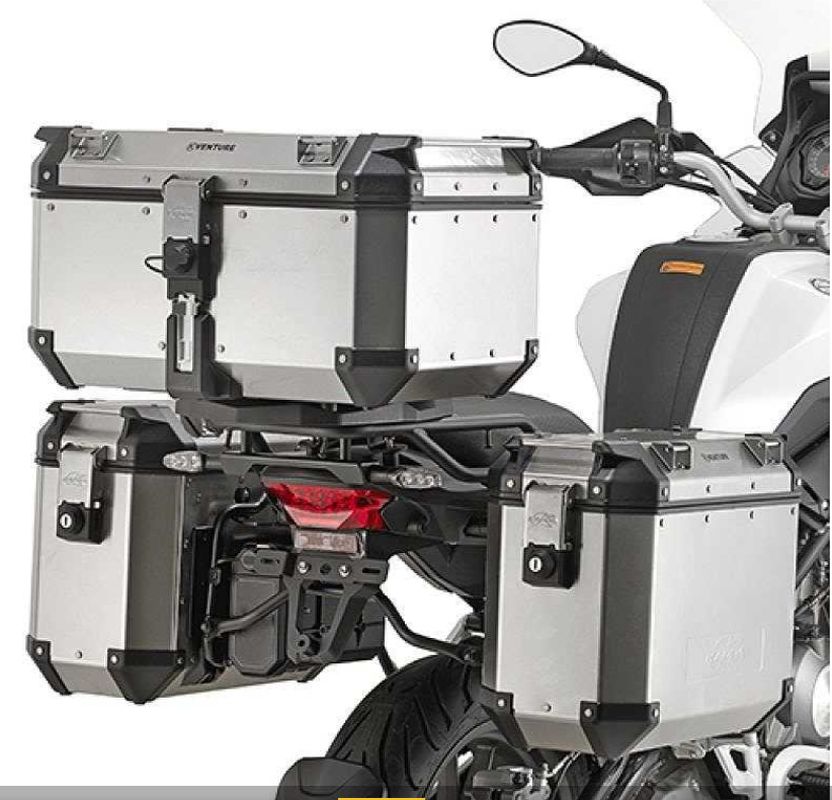 KAPPA STELAŻ KUFRÓW BOCZNYCH MONOKEY BENELLI TRK 502 '17-21 - RÓWNIEŻ POD KUFRY MONOKEY KMS K'MISSION ALU – zdjęcie 3