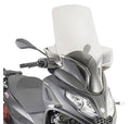 KAPPA SZYBA PIAGGIO MP3 300 HPE '19-'24 84 X 69 CM PRZEZROCZYSTA – zdjęcie 2