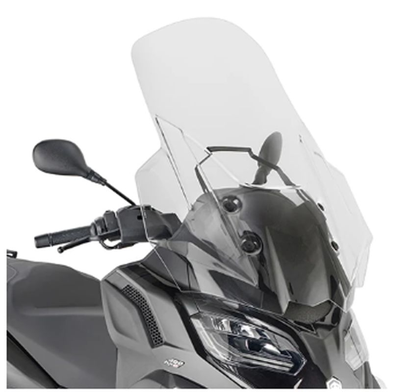 KAPPA SZYBA PIAGGIO MP3 HPE 400/400 SPORT/530 EXCLUSIVE '22-'25, 71,5 X 65 CM (WYS. X SZER.) PRZEZROCZYSTA – zdjęcie 2
