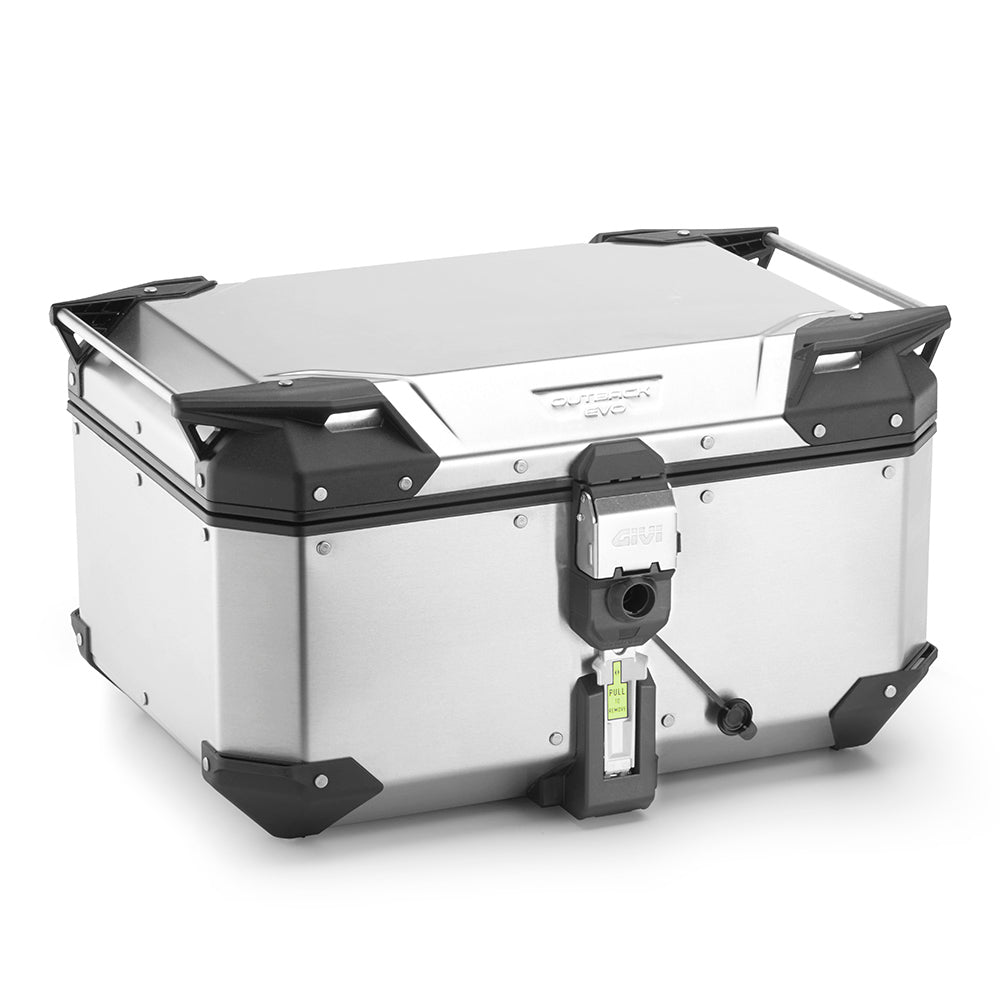 GIVI KUFER CENTRALNY TREKKER OUTBACK EVO SMART ALU (58LT) - (WKŁADKĘ SLR... NALEŻY DOKUPIĆ DODATKOWO)