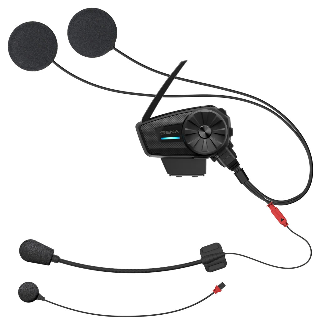 SENA INTERKOM MOTOCYKLOWY SPIDER ST1 MESH 2.0 DO 2000M ( MAX 8000M ) Z GŁOŚNIKAMI HD SPEAKERS I UNIWERSALNYM ZESTAWEM MIKROFONÓW ( BEZ RADIA FM ) ( 2 ZESTAWY ) (EL) – zdjęcie 2