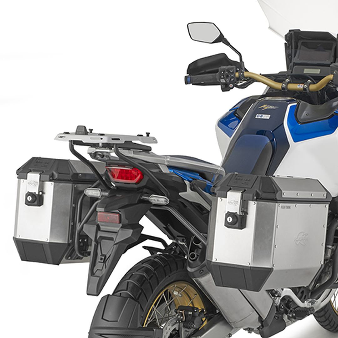 KAPPA STELAŻ KUFRÓW BOCZNYCH MONOKEY HONDA CRF 1100L Africa Twin/ADVENTURE SPORTS '20-'25 - RÓWNIEŻ POD KUFRY MONOKEY KMS K'MISSION ALU – zdjęcie 2