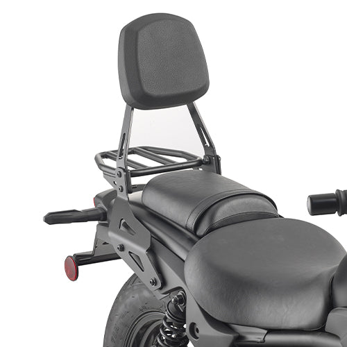 KAPPA OPARCIE PASAŻERA Z BAGAŻNIKIEM (SISIBAR) KAWASAKI ELIMINATOR 500 '24-'25, CZARNY – zdjęcie 2