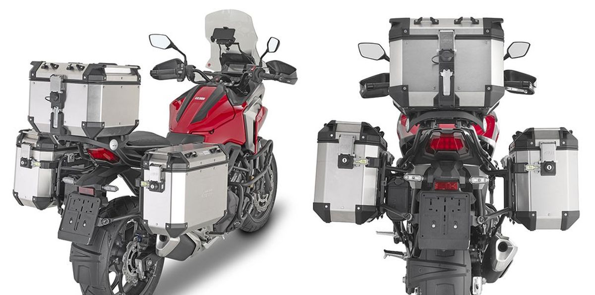 KAPPA STELAŻ KUFRÓW BOCZNYCH MONOKEY CAM SIDE HONDA NC 750X '21-'25 POD KUFRY KFR K'FORCE ORAZ KVG K'VOYAGER ALU – zdjęcie 2
