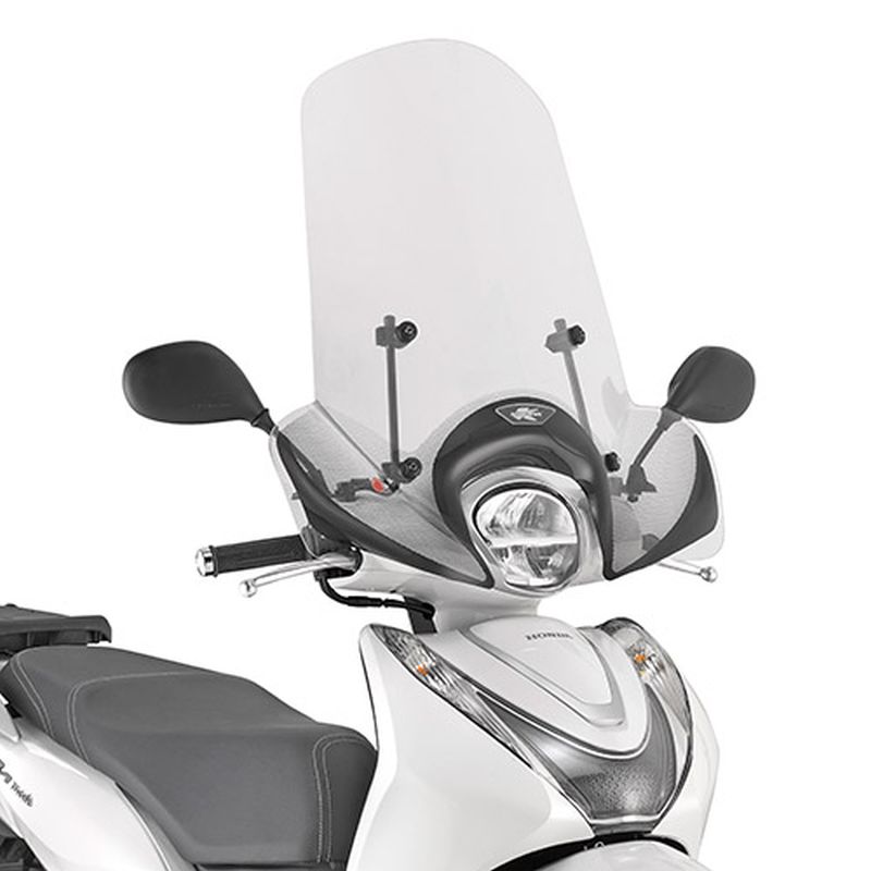 KAPPA SZYBA HONDA SH MODE 125 '21-'25 51 X 66 CM PRZEZROCZYSTA - POTRZEBNE MOCOWANIE A1193AK – zdjęcie 2
