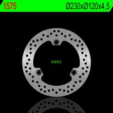NG TARCZA HAMULCOWA TYŁ YAMAHA NMAX 125 15-22 (ABS) (230X120X4,5MM) (3X10,5MM) – zdjęcie 2