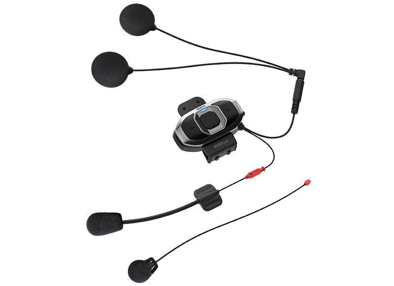 SENA INTERKOM MOTOCYKLOWY SF4 BLUETOOTH 4.1 DO 1200M Z RADIEM FM I UNIWERSALNYM ZESTAWEM MIKROFONÓW I SZYBKIM MOCOWANIEM ( 1 ZESTAW ) (EL)