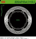 NG TARCZA HAMULCOWA PRZÓD YAMAHA YZF 125R ABS '14-'20, MT 125 ABS '15-'20 PŁYWAJĄCA (292X165X4,5MM) (6X8,5MM)