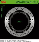 NG TARCZA HAMULCOWA PRZÓD YAMAHA YZF 125R ABS '14-'20, MT 125 ABS '15-'20 PŁYWAJĄCA (292X165X4,5MM) (6X8,5MM)
