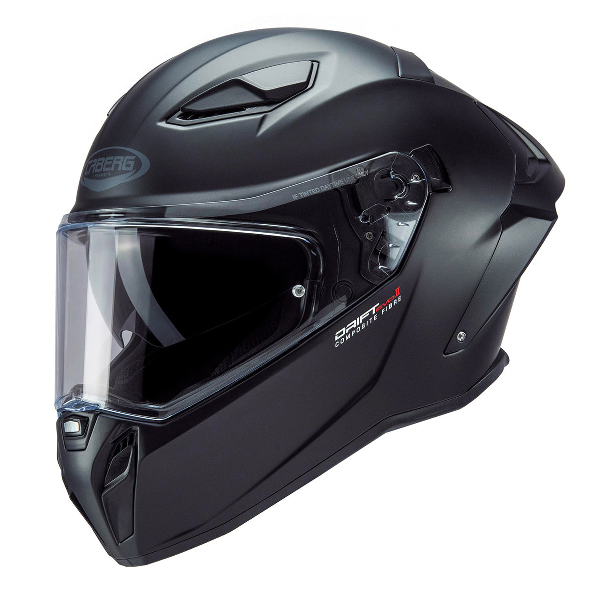 CABERG KASK INTEGRALNY Z BLENDĄ MODEL DRIFT EVO II SOLID (PINLOCK) KOLOR CZARNY MAT (PINLOCK W ZESTAWIE) – zdjęcie 3
