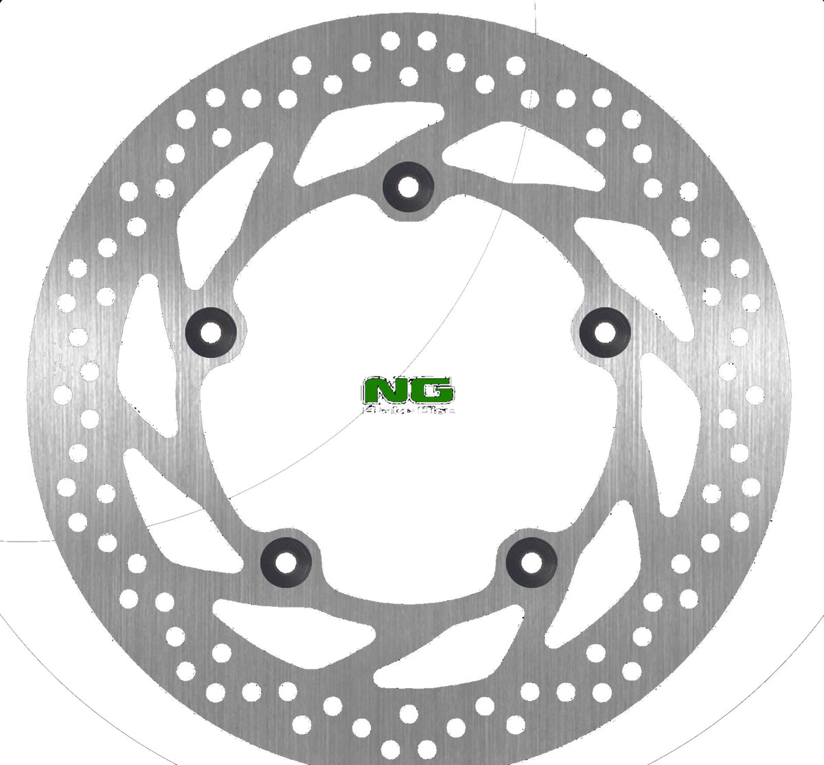 NG TARCZA HAMULCOWA TYŁ BMW K1200/1300 GT '09-'13 (294X136,5X6,0mm) (5X1,5mm) – zdjęcie 2